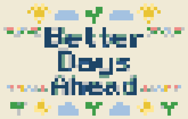 Better Days Ahead Quote stock pattern preview