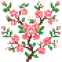 Cherry Blossom stock pattern preview