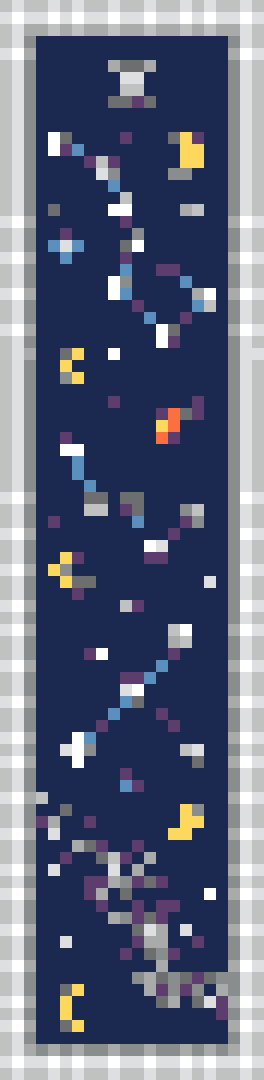 Constellation Bookmark stock pattern preview