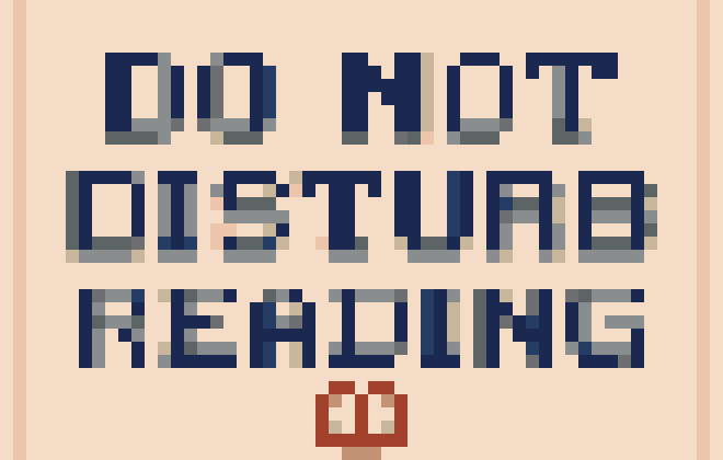Do Not Disturb Reading Quote stock pattern preview