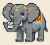 Elephant stock pattern preview