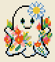 Floral Ghost stock pattern preview