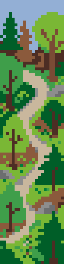 Forest Bookmark stock pattern preview