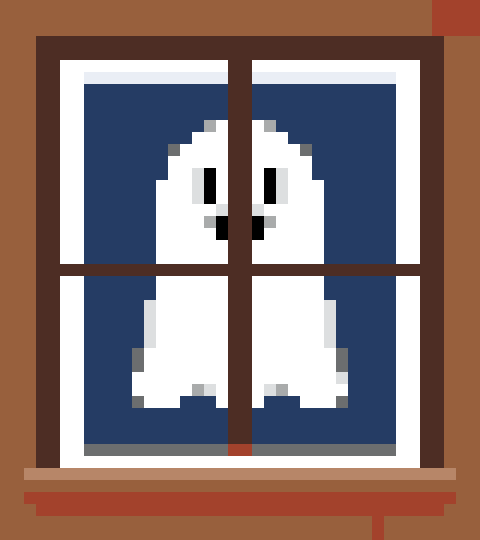 Ghost at Window stock pattern preview