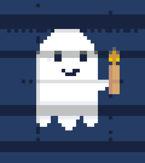 Ghost With Candle stock pattern preview