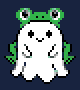 Ghost With Frog stock pattern preview