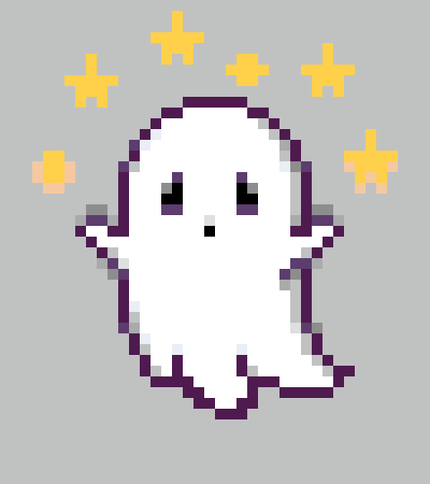 Ghost With Stars stock pattern preview