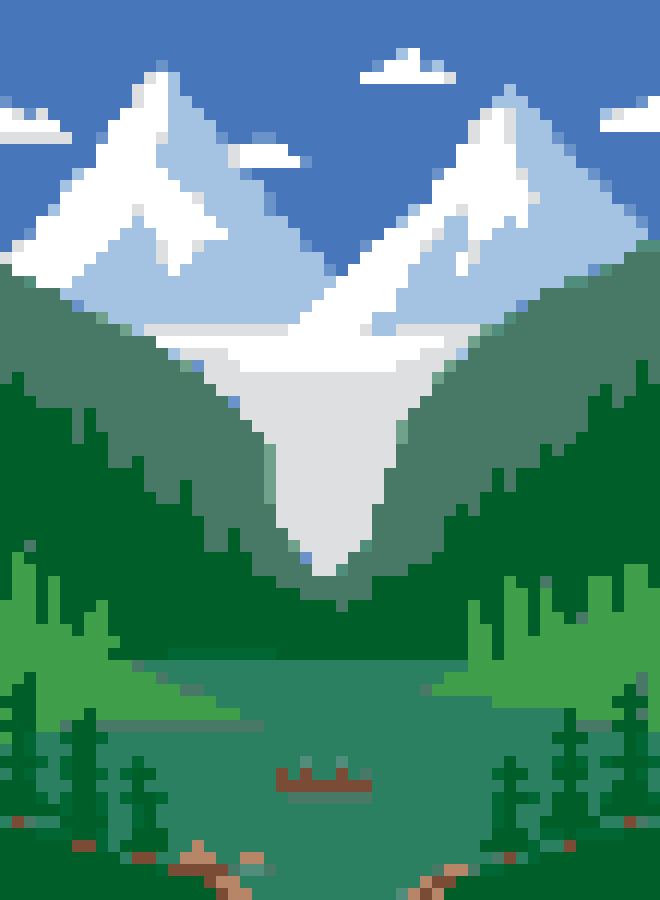 Glacier National Park Travel Poster stock pattern preview