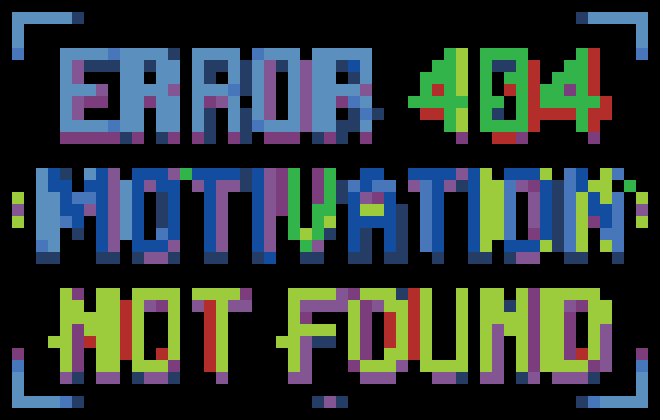 Glitch Error 404 Motivation Not Found Quote stock pattern preview