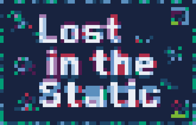 Glitch Lost in the Static Quote stock pattern preview