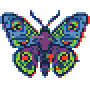 Glitch Moth stock pattern preview
