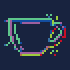 Glitch Teacup stock pattern preview