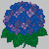 Hydrangea stock pattern preview