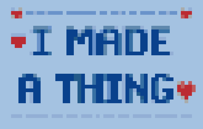 I Made a Thing Quote stock pattern preview