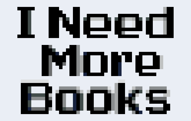 I Need More Books Quote stock pattern preview