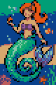 Mermaid stock pattern preview