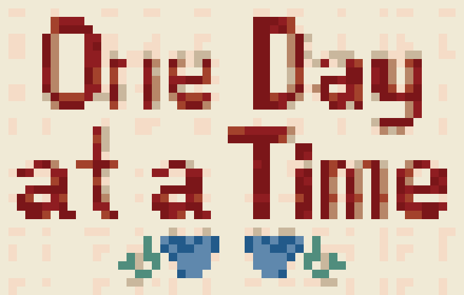 One Day at a Time Quote stock pattern preview