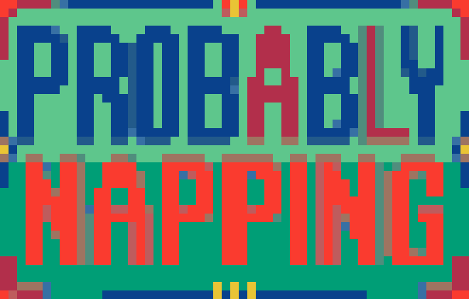 Probably Napping Quote stock pattern preview