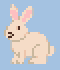 Rabbit stock pattern preview