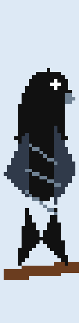 Raven Bookmark stock pattern preview