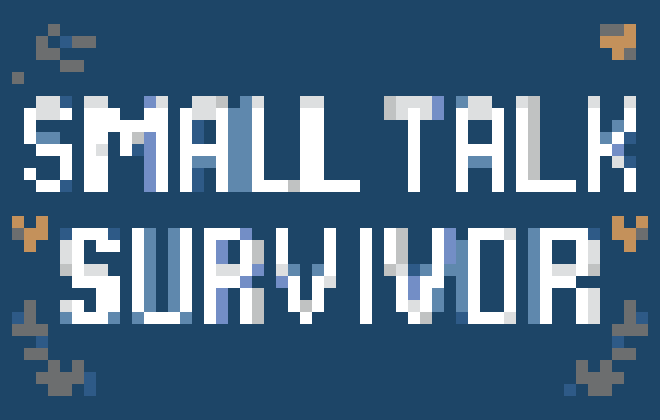 Small Talk Survivor Quote stock pattern preview