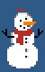 Snowman stock pattern preview