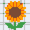Sunflower stock pattern preview
