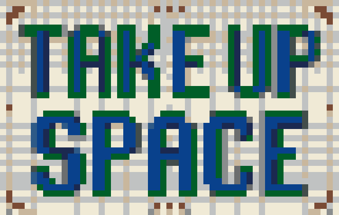 Take Up Space Quote stock pattern preview