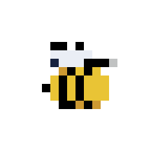 Tiny Bee stock pattern preview