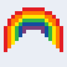 Tiny Rainbow stock pattern preview