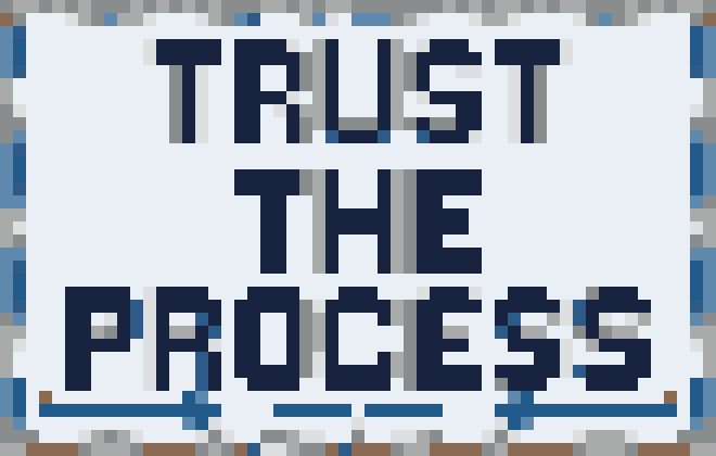 Trust the Process Quote stock pattern preview