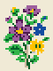 Wildflower stock pattern preview