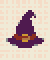 Witch Hat stock pattern preview